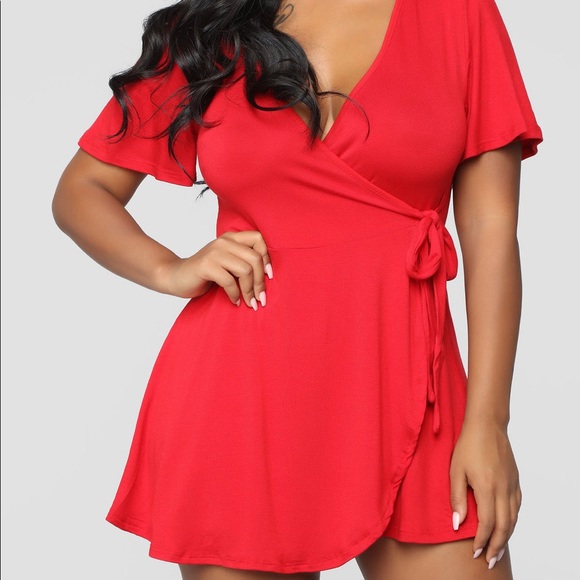 Fashion Nova Pants - Wrap romper